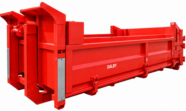 Caisson bi-benne sur berce